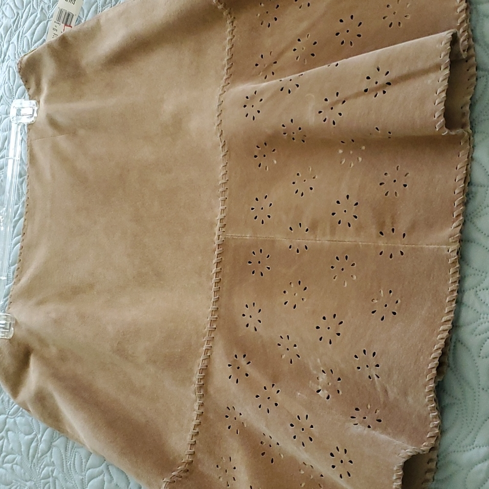 Margaret Godfrey swede skirt